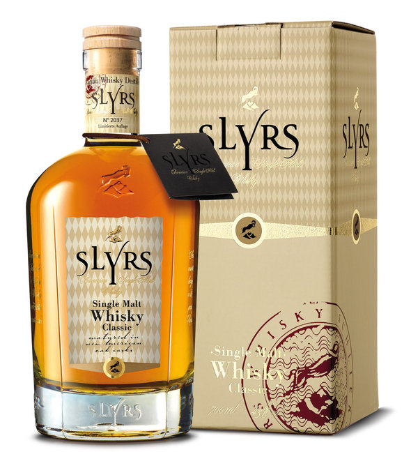 SLYRS Single Malt Whisky Classic, 43%vol - 0,7l